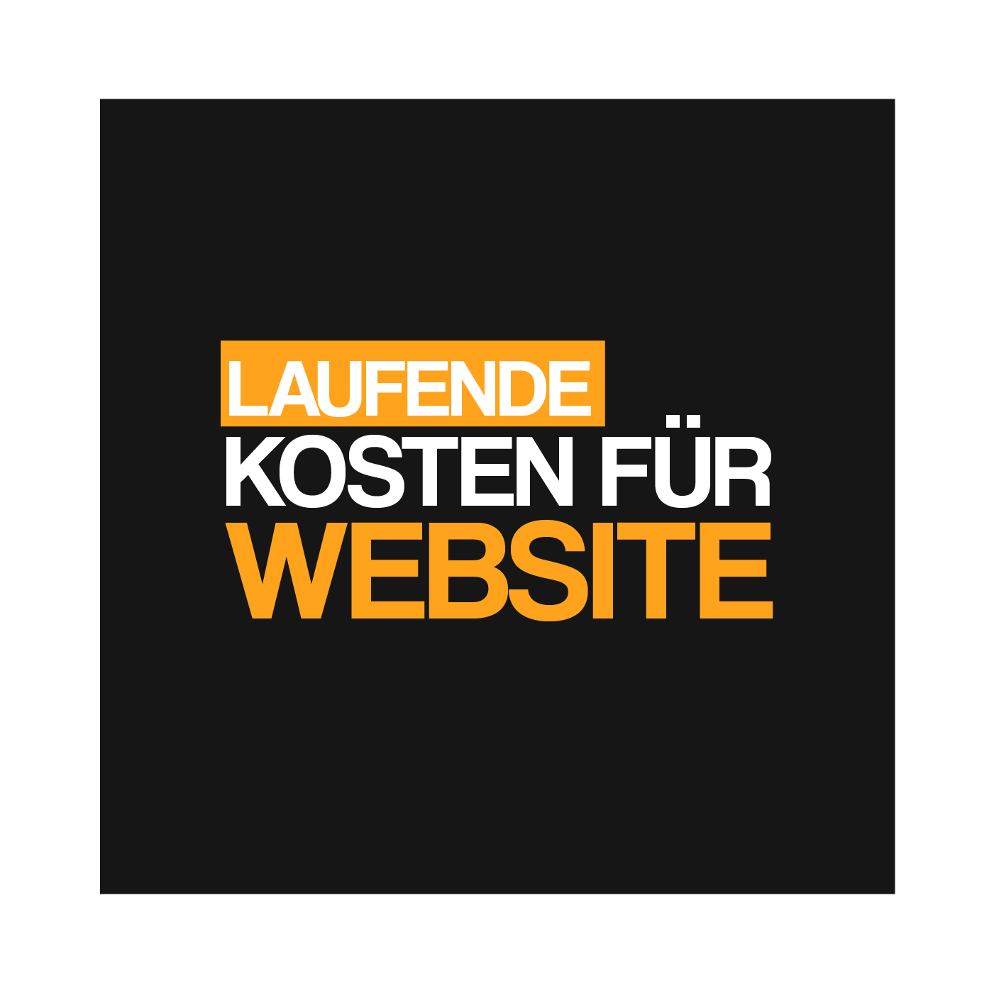 Laufende Kosten für eine Website: Ein umfassender Leitfaden