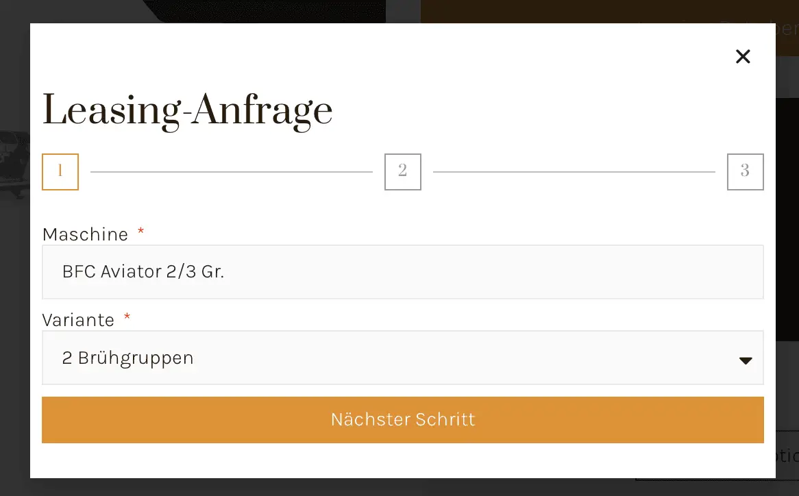 Leasing Request