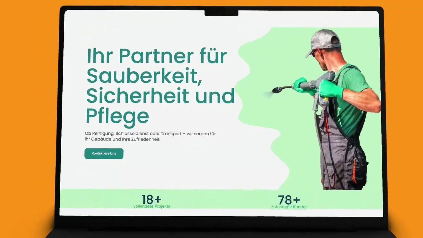 Crudo Facility Management — Webdesign