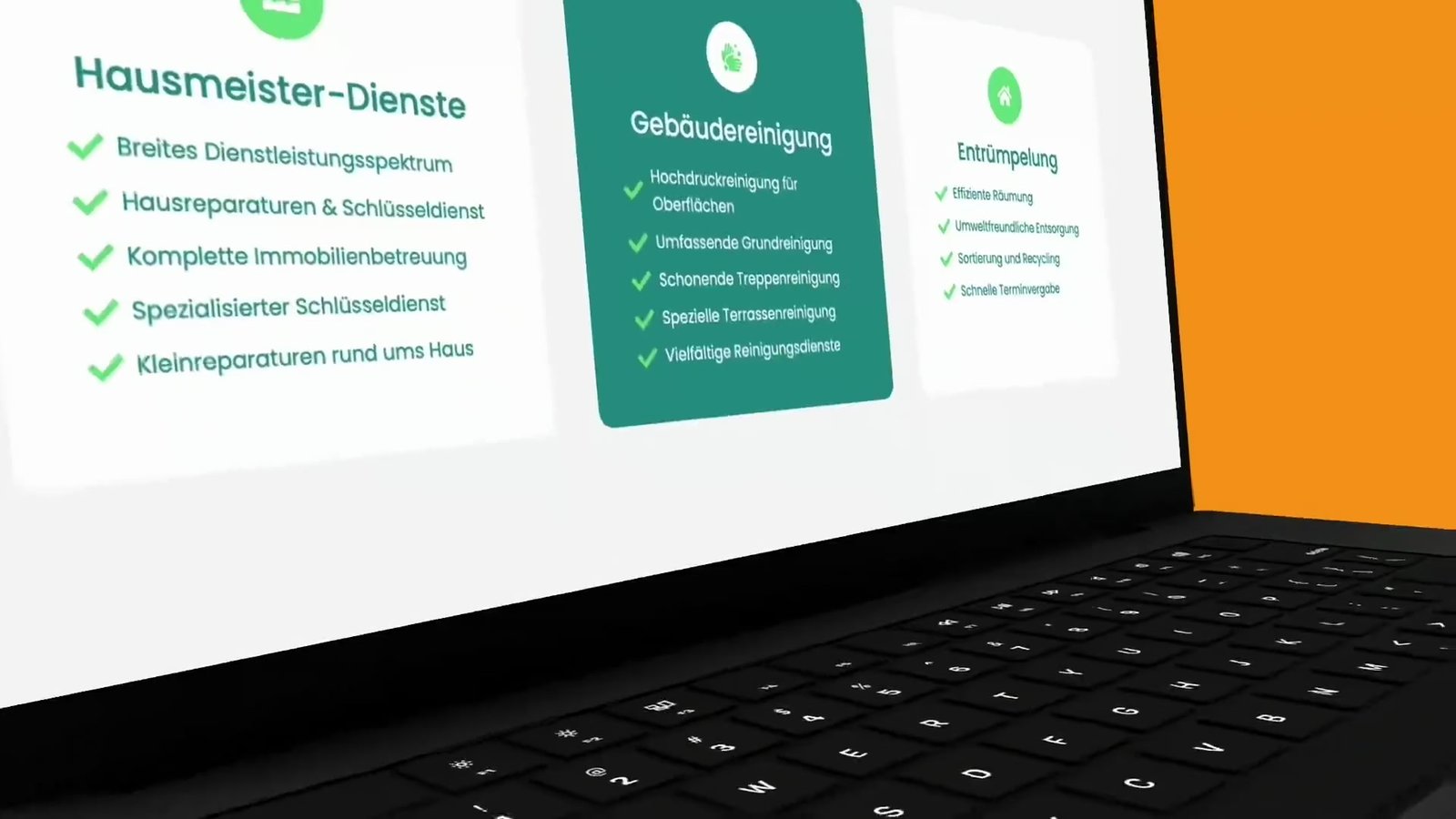 Crudo Facility Management — Dienstleistungen