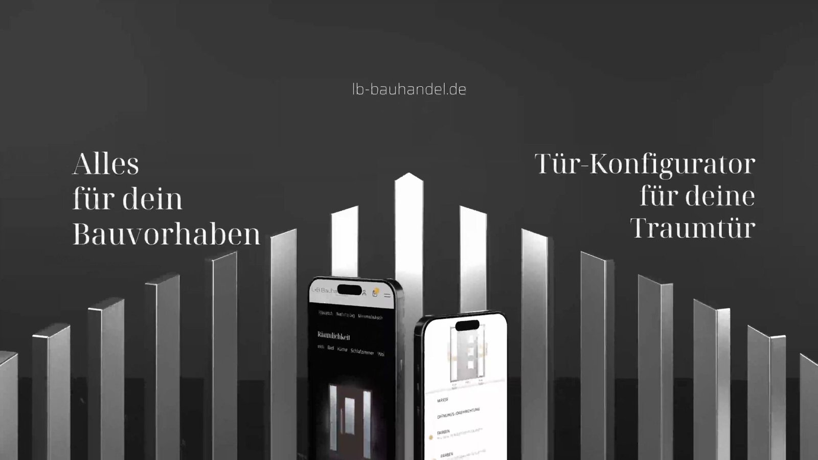 L+B Bauhandel GmbH — Website & Tür-Konfigurator