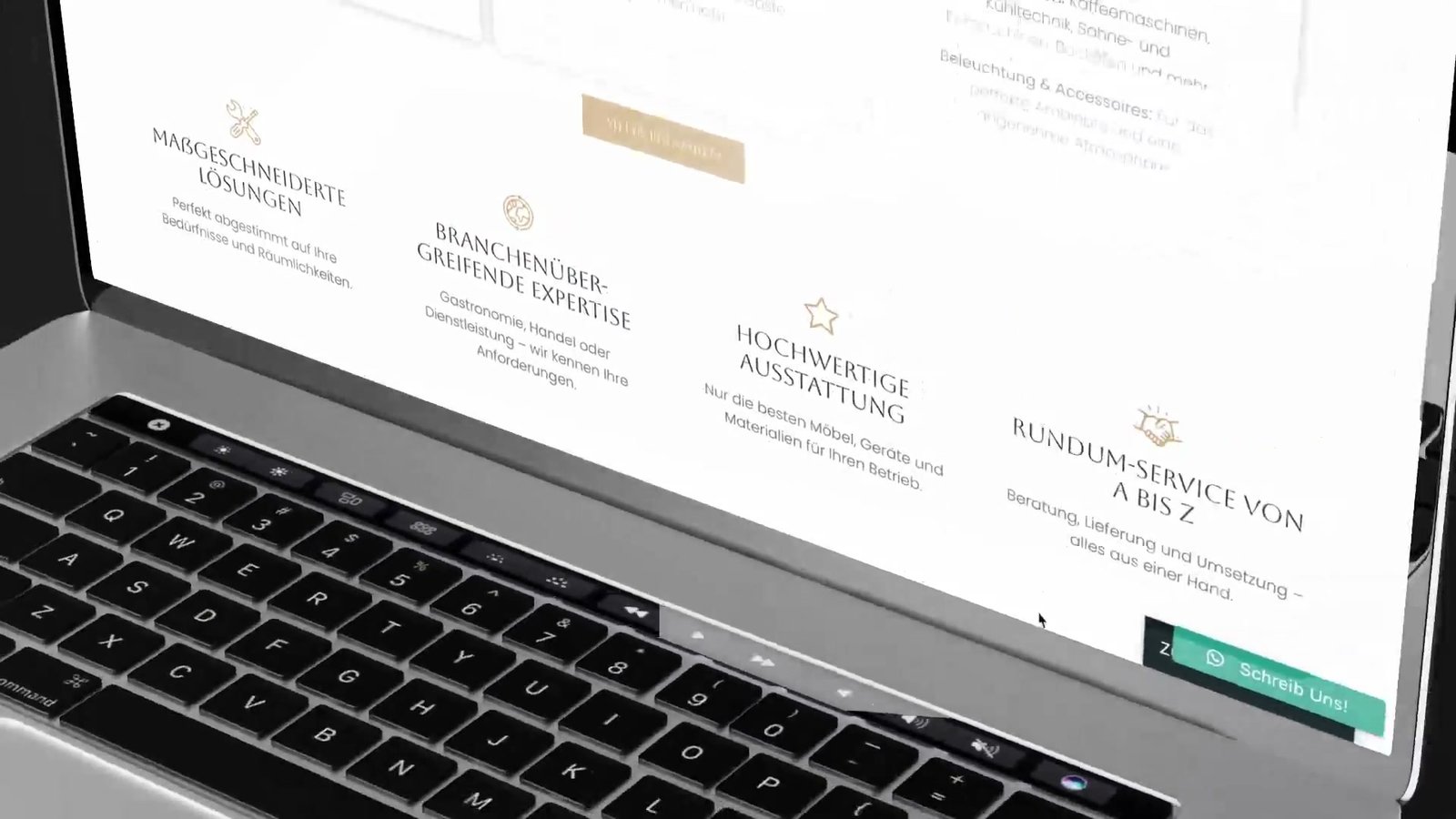 PL Gastronomie Eisbedarf — Services & USPs