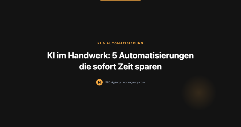 Featured Image: ki im handwerk